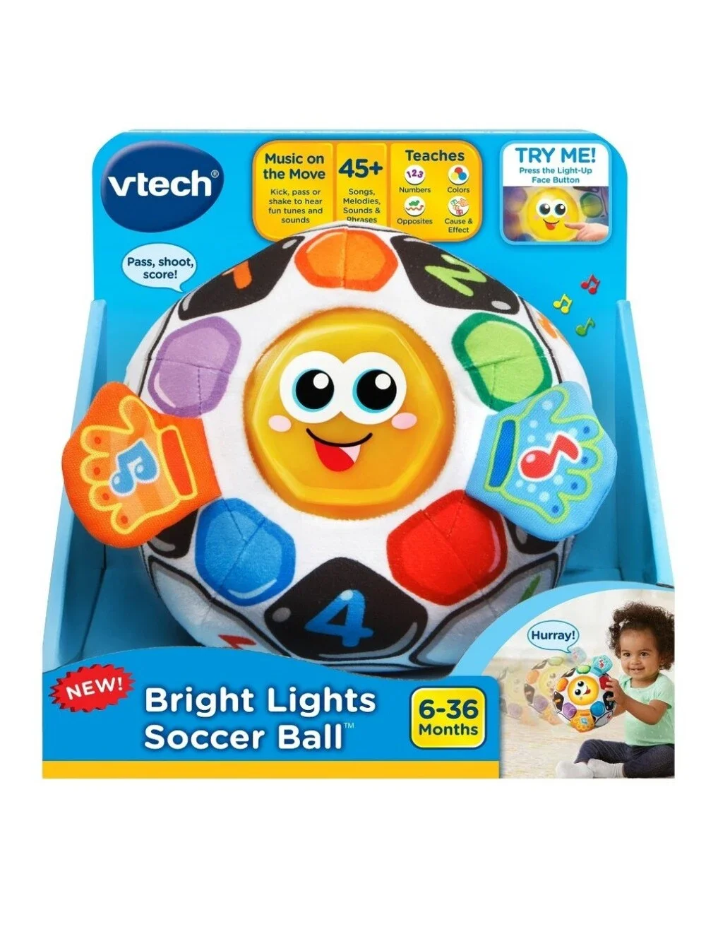 Vtech Bright Lights Soccer Ball